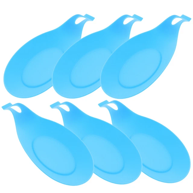 6 pz tovaglioli in silicone supporto coperchio pentola contacucchiaio da cucina