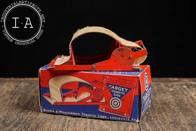 VINTAGE TARGET JUNIOR Cigarette Roller with Original Box $170.00