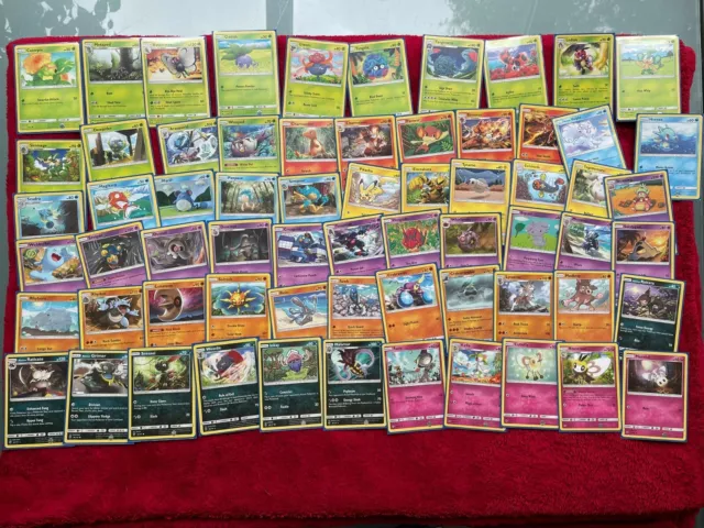 pokemon teil komplett complete set ex nacht in flammen burning shadows ex SM GX