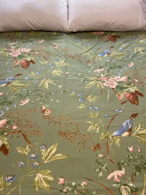 Gorgeous Vintage Pottery Barn FULL/QUEEN Multicolor Floral Duvet Cover (ONLY).