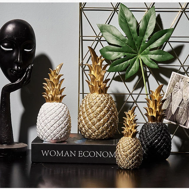 Fake Pineapple Jungle Table Centerpiece Home Décor Work Desk Decor Statuette 9