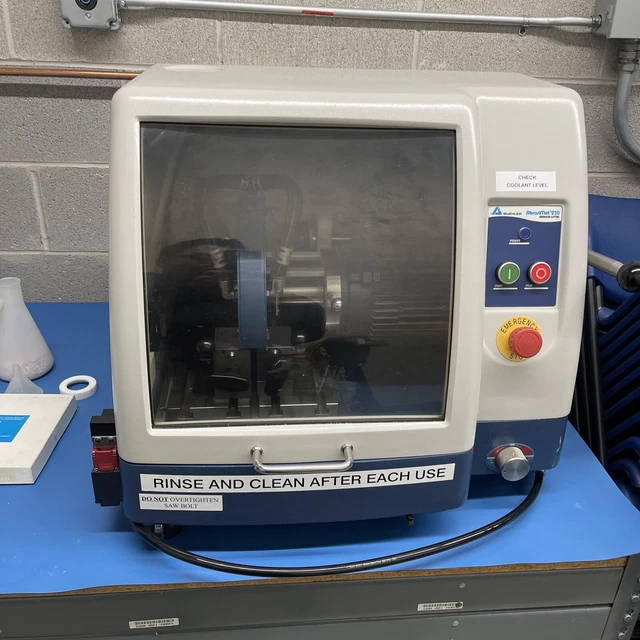 Buehler Abrasimet 250 Abrasive Cutter  & Coolant Circular