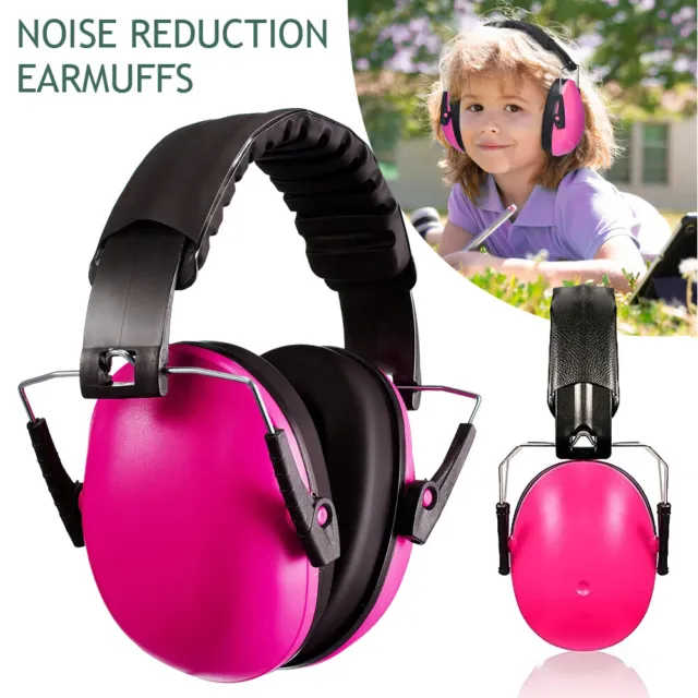 Kids Ear Muffs Earmuffs Noise Defender Baby Hearing Protection Safety Toddler UK