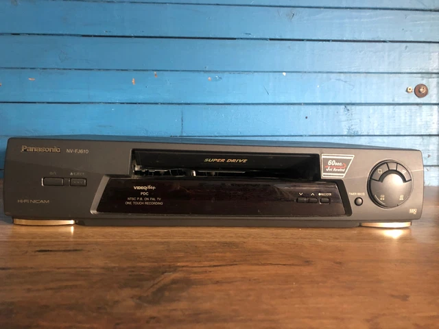 Magnétoscope Panasonic Hi-Fi NTSC PAL SECAM Fonctionnel