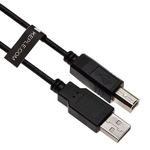 10ft USB B Cable for DJ Midi Controllers, Keyboards - Numark, Pioneer