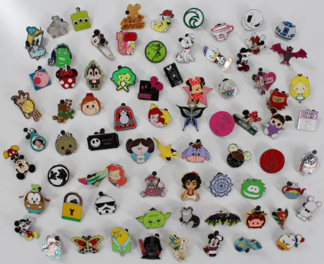 Disney Pin Trading Lot ~ U Pick Qty From 5-300 ~ No Doubles & Great Selection 2