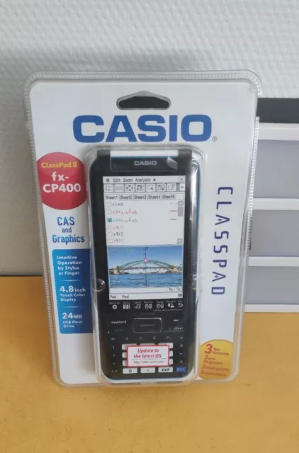 ★ Casio CLASSPAD II fx-CP400 calculatrice calculette lycée et supérieures