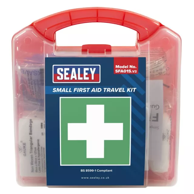 Sealey SFA01S Erste-Hilfe-Kit klein - BS 8599-1 konform 3