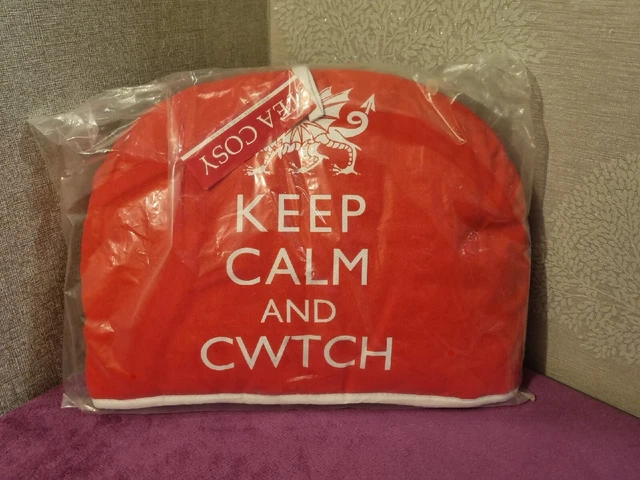Keep Calm and Cwtch té galés acogedor - NUEVO