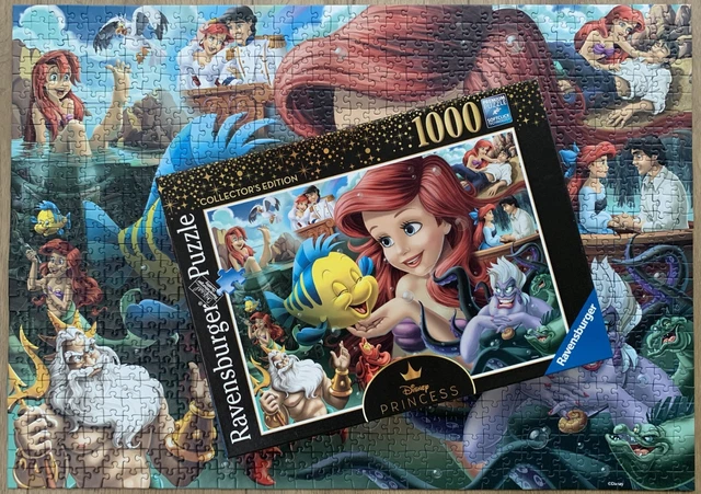 RAVENSBURGER DISNEY PRINCESS Heroine La Sirenetta Ariel 1000 pezzi ...