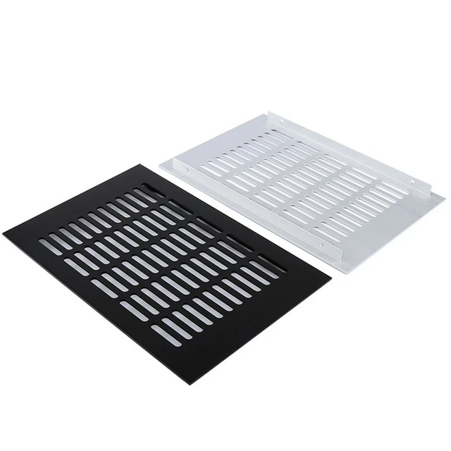 Grille D'aération Extérieure Blanche Pour Sécheuse - 4 Persiennes, Couvercle De Sortie De Hotte Murale