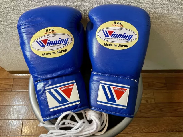 Winning Boxing gloves 10oz Red Soft type for amateur practice used