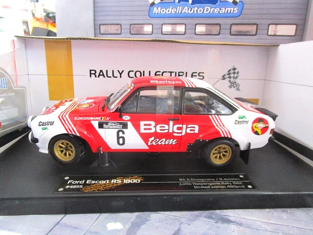 FORD ESCORT RS1800 voiture de rallye Franssen Vatanen 1:18ème SUNSTAR 4663 4664 ou 4665 EUR 113