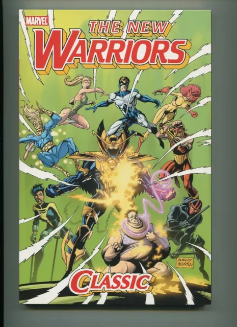 The New Warriors Classic Vol 2 Nm 9.6 Explosive Cover Gem