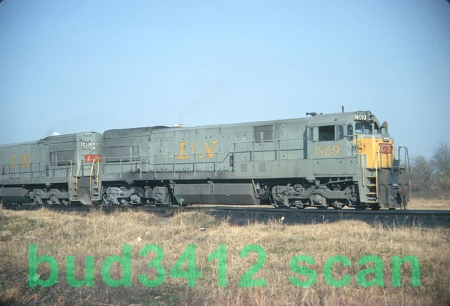 L&N Louisville & Nashville U30C #1569 at Birmingham AL 1973 ORIGINAL Slide!