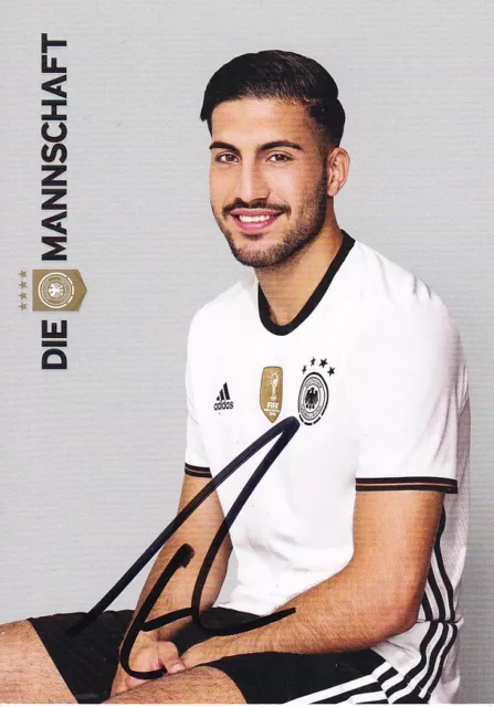 Emre CAN - DFB-Nationalspieler, DFB-Karte EM 2016, Original-Autogramm!