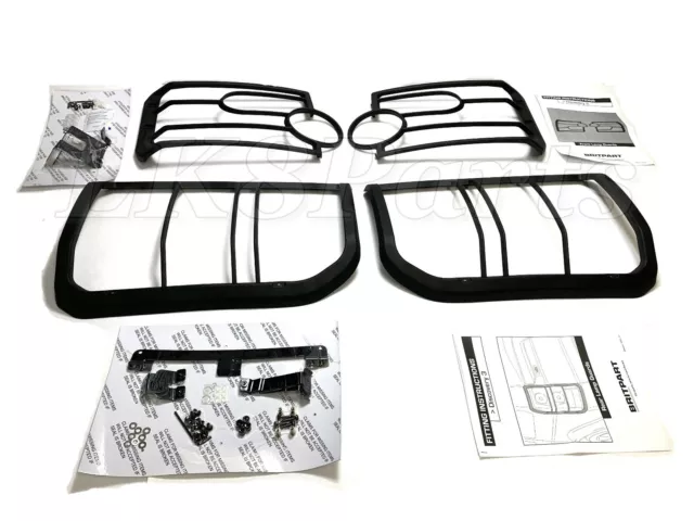 Land Rover LR3 Discovery 3 Front and Rear Light Guards Kit VUB501380 VUB501200