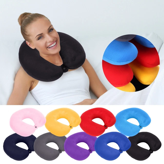 Travel Pillow Memory Sponge Head Neck Support Pillow For Travel Car Home Office
