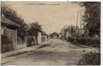 SAINT REMY EN BOUZEMONT - Marne - CPA 51 - la grande rue