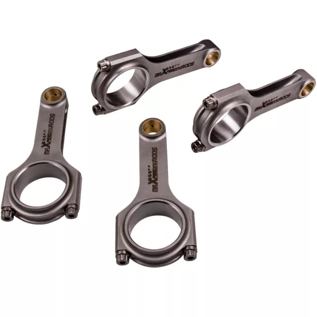 Steel Forged 4340 EN24 Connecting Rods Conrods for Fiat Abarth 850 A112 4.331"