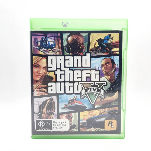 GTA V Édition Spéciale Steelbook - Xbox 360 - Complet PAL FR - Bon état