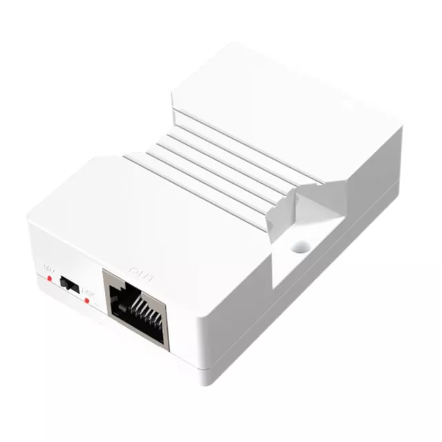 Poe Signal Extender 2 Rj45 10M Ethernet Data Enhancement Amplifier 200m
