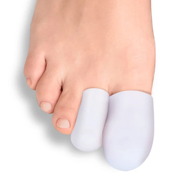 10 Pieces Waterproof Toe Cushions Pads U-Shaped Gel Callus Pads from Rubbing