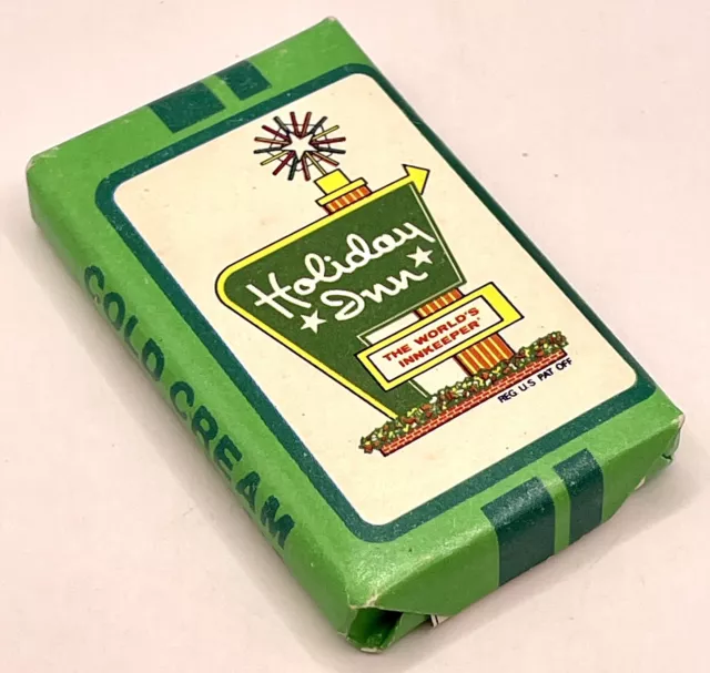 Vintage Holiday Inn Hotel Motel Guest Soap Cold Cream Complexion Soap