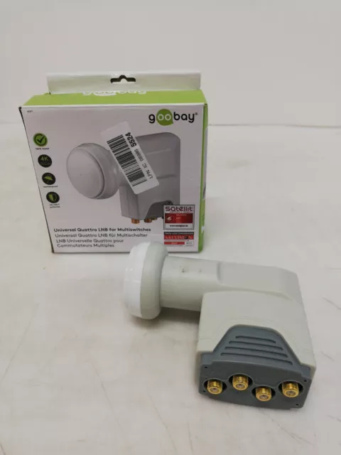 Goobay Quattro LNB (0,1dB, HDTV tauglich)