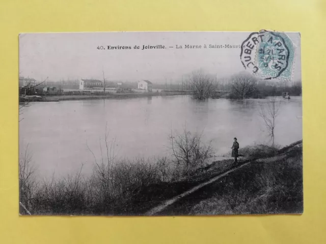 CP Ancienne FRANCE 94 - Environs de JOINVILLE le PONT La MARNE à SAINT MAURICE