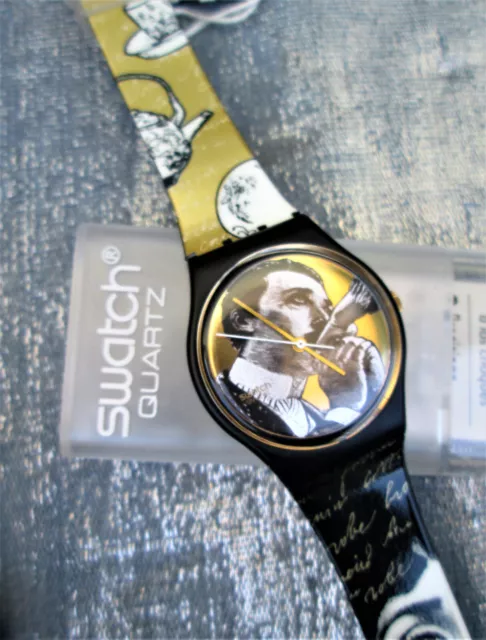 Orologio Swatch Fornasetti Gb148 Vintage 1992 Watch Baiser D'antan