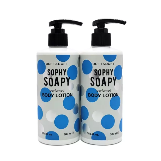 (1+1) Duft & Doft Sophy Soapy Perfumed Body Lotion 300ml x 2ea/20.28 fl oz.