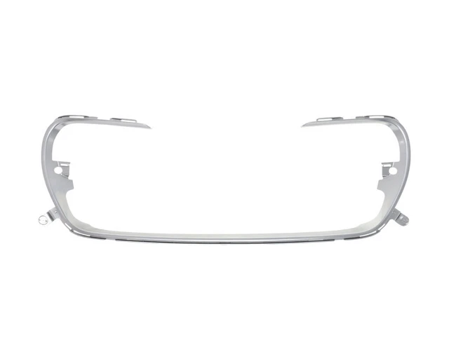 Modanatura cromata superiore paraurti anteriore 735455041 di ricambio per FIAT 500 2007-2015