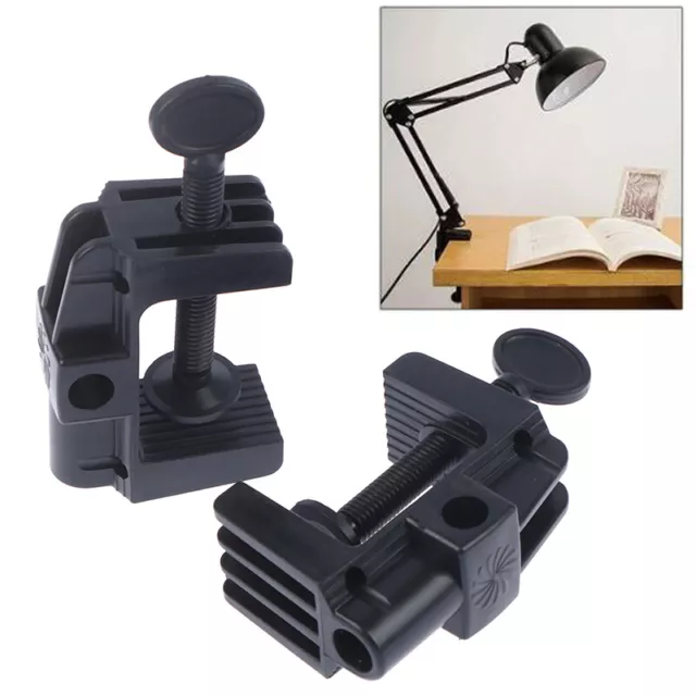 1Pc Table Lamp Cantilever Bracket Clamp Hardware Plastic Stand Microphone Hol_EW