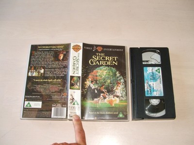 SECRET GARDEN VHS Tape**Maggie Smith ** £0.99 - PicClick UK