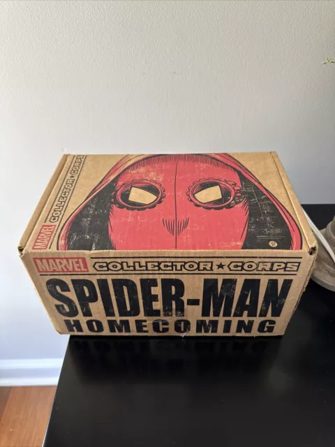 Funko Marvel Collector Corps Exclusive Spider-Man Homecoming Complete Box