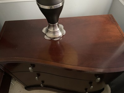 King Bedroom Set-4 Pieces -Bernhardt Sleigh Bed, 2 Chests, Dresser 5
