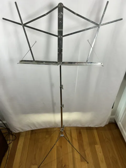 Vintage Music Stand Hamilton 600-N  Collapsible & Adjustable In Great Condition