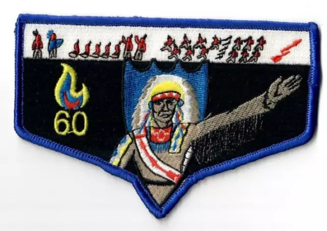 Boy Scout OA 60 Aina Topa Hutsi Lodge Flap S21
