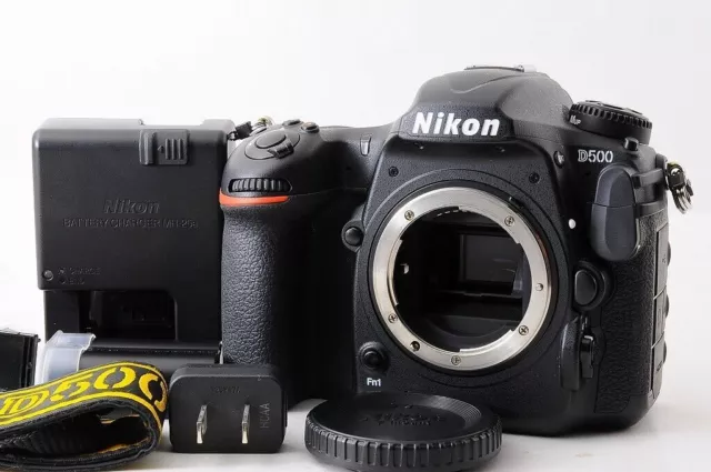 【MINT】Cuerpo de cámara SLR digital NIKON D500 de 20,9 MP de JAPÓN