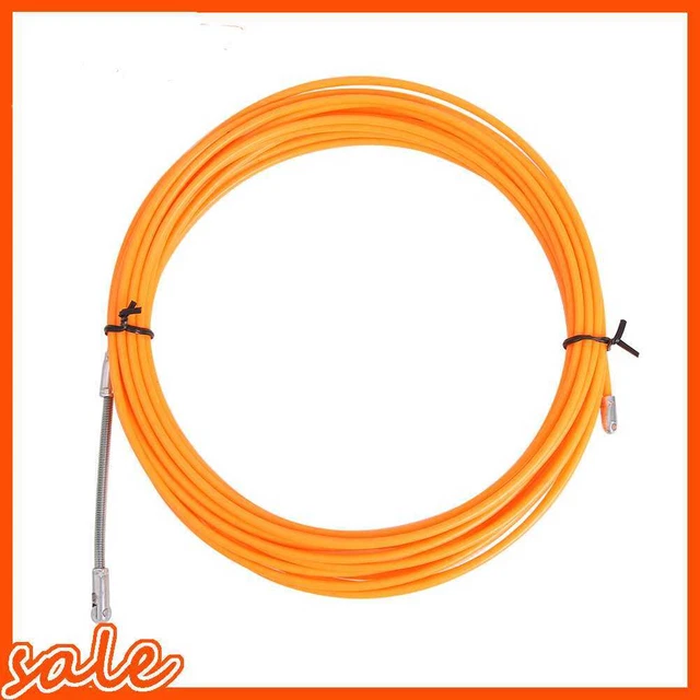 Electric Cable Tape Conduit Duct Cable Push Puller Wheel Pushing Tool (5m)