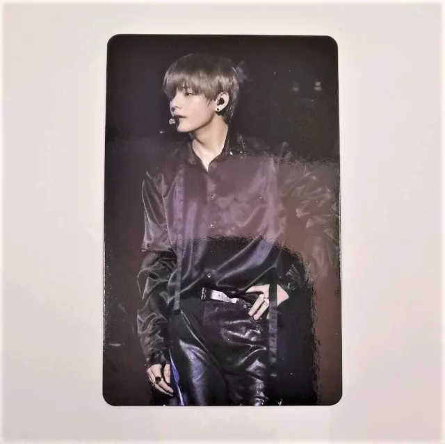 BTS V Taehyung Love Yourself World Tour Europe Blu-ray Official Photo Card PC