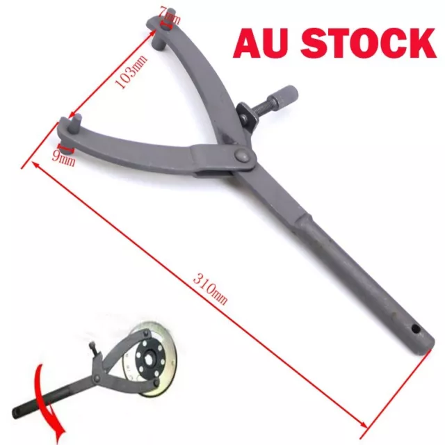 Universal Motorcycle Adjustable Pulley Holder Spanner For Flywheel & Clutch hub