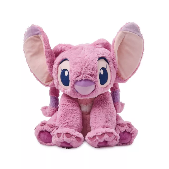 Disney Angel Soft Toy Lilo & Stitch Pink Alien Kids Plush Teddy 33cm/12.9"