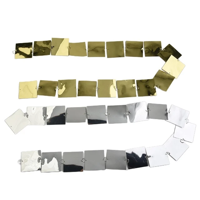 Rideaux à paillettes en PVC ajoutent une touche de glamour à votre lieu de mar