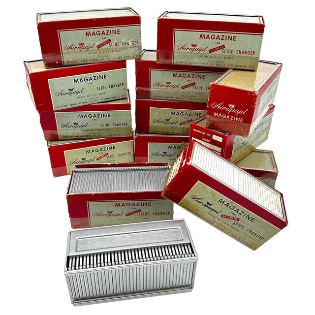 Soporte para bandeja deslizante de aluminio Airequipt - cargador 2"" x 2"" soportes 36 vintage x14