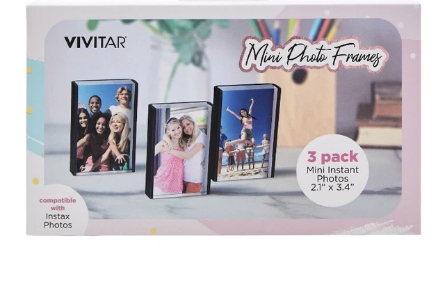 VIVITAR Instax Triple Photo Frame. NIB