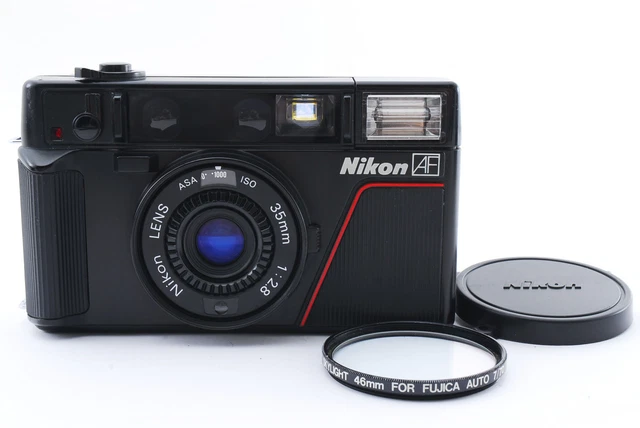 [MINT]Nikon L35AF PIKAICHI 35mm Point & Shoot Film Camera ISO 1000 From JAPAN