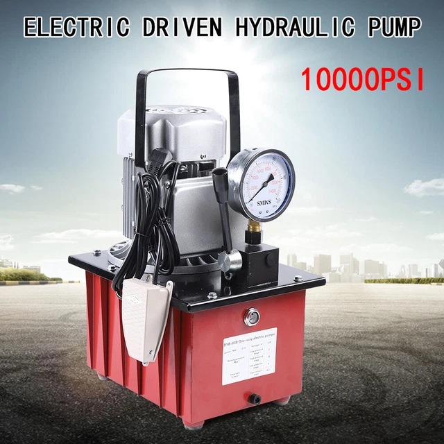 Elektrische Hydraulikpumpe 750W 220V – 7L Tank, 2–70MPa, Für Heben, Biegen & Richten