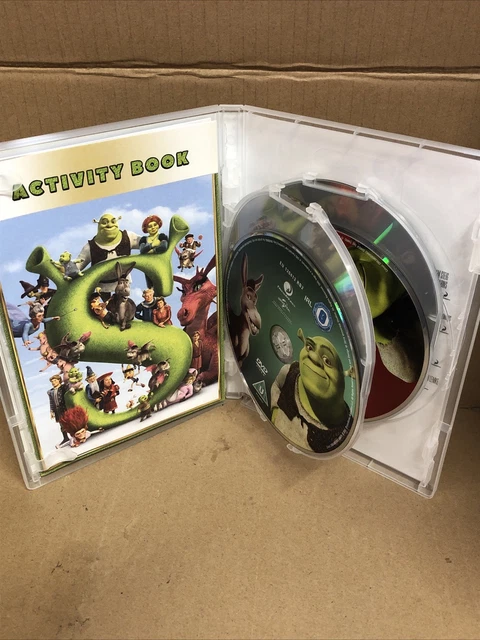 Shrek Collection Boxset SHREK 4 MOVIE Collection DVD Boxset & Activity Book £7.99 - PicClick UK